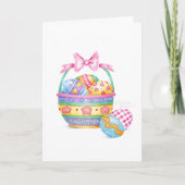 Kleine Paasmand vreugde en zegeningen Kaart (Voorkant)