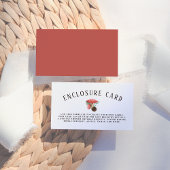 Kleine paddenstoel | Behuizing van Baby shower in Informatiekaartje