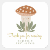 Kleine paddenstoel Birthday Gift Labels (Voorkant)