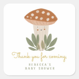 Kleine paddenstoel Birthday Gift Labels