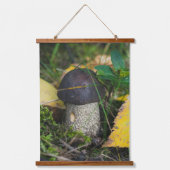 Kleine paddenstoel hangend wandkleed (Voorkant)