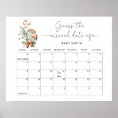 Kleine paddenstoel herfst bos Raad de uitgerekende Poster (Voorkant)