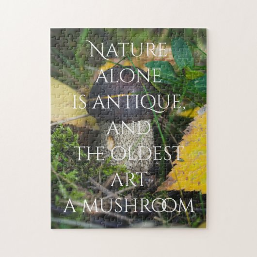 Kleine paddenstoel legpuzzel (Verticaal)