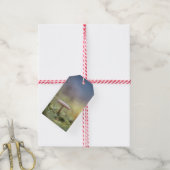 Kleine paddenstoel Natuur Foto Cadeaulabel (Met Touw)