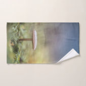Kleine paddenstoel Natuur Foto Handdoek (Handdoek)