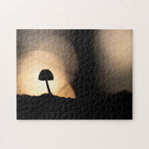 Kleine paddenstoel Natuur Foto Legpuzzel
