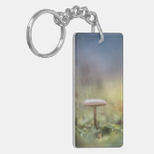 Kleine paddenstoel Natuur Foto Sleutelhanger (Voorkant Links)