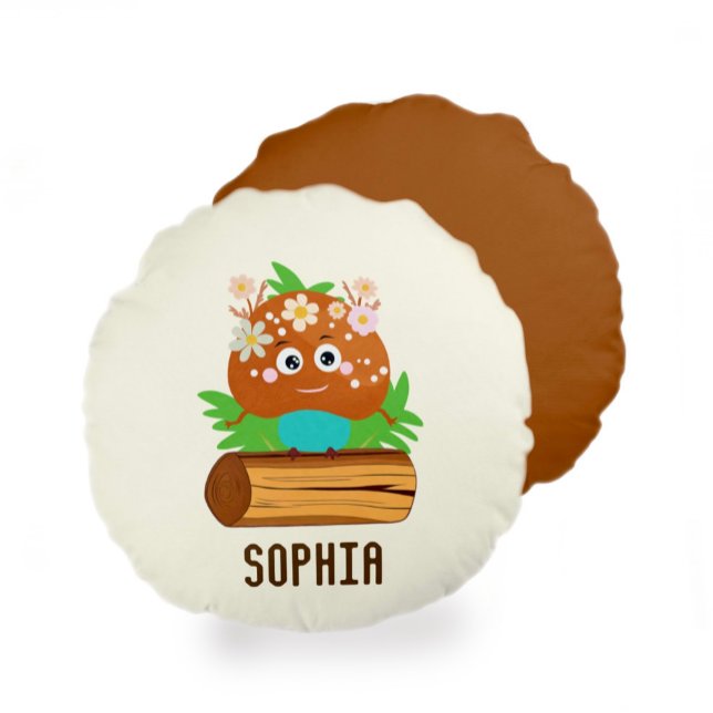 Kleine paddenstoel rond kussen (Creator heeft geüpload)