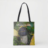 Kleine paddenstoel tote bag (Voorkant)