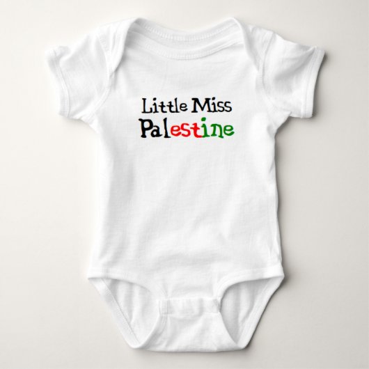 kleine Palestijnse miss Romper (Voorkant)