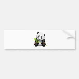 Kleine panda bumpersticker