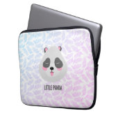 Kleine panda laptop sleeve (Voorkant Links)