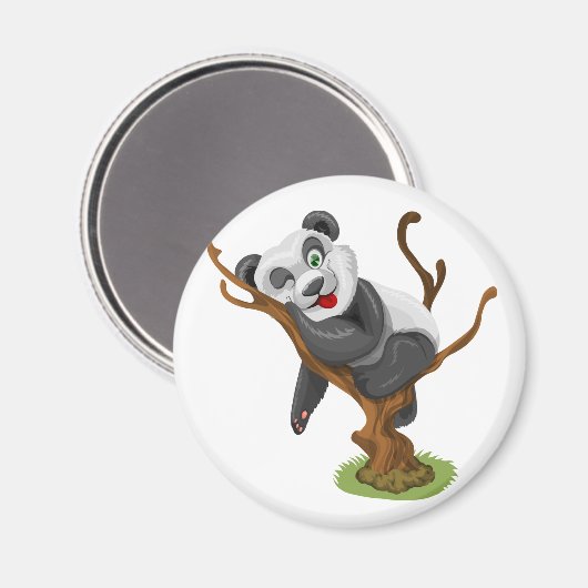 Kleine panda magneet (Voorkant / Achterkant)
