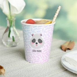 Kleine panda papieren bekers