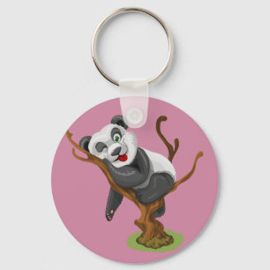 Kleine panda sleutelhanger
