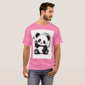 Kleine Panda Stemming T-shirt (Voorkant volledig)