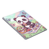 Kleine Pandapicknick Notitieboek (Rechterzijde)