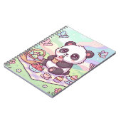 Kleine Pandapicknick Notitieboek (Linkerzijde)