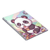 Kleine Pandapicknick Notitieboek (Rechterzijde)