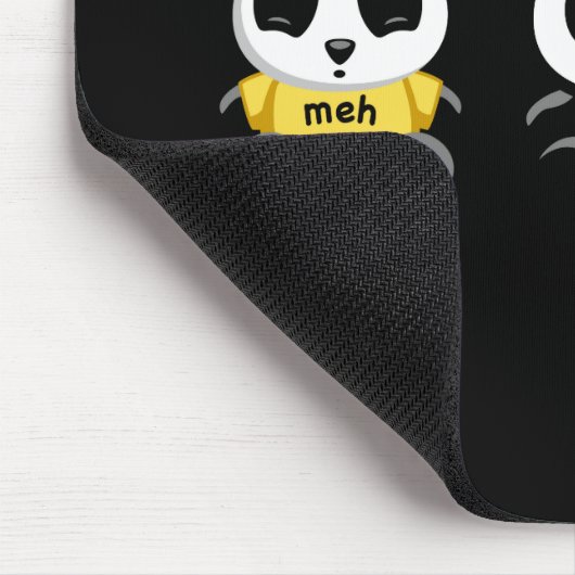 Kleine Pandas in het donker Muismat (Hoek)