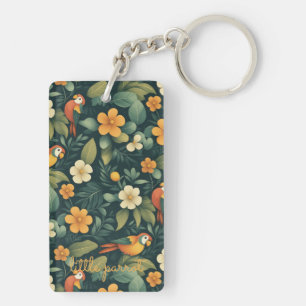 Kleine papegaai  sleutelhanger
