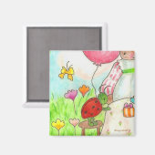 kleine partij bug magnet (Voorkant / Achterkant)