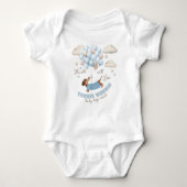Kleine Pasgeboren Baby Jongen Romper (Voorkant)