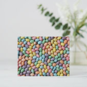 Kleine pasta-Snoepjes Briefkaart (Staand voorkant)