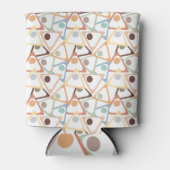 Kleine pasteldriehoeken blikjeskoeler (Voorkant)