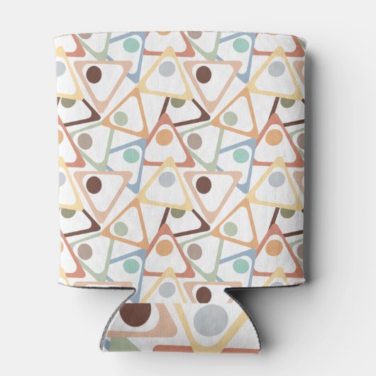 Kleine pasteldriehoeken blikjeskoeler (Achterkant)