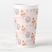 kleine pastels latte mok (Voorkant)
