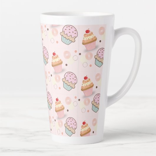 kleine pastels latte mok (Rechts)