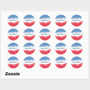 Kleine Patriotische Verzets Politiek  Ronde Sticker