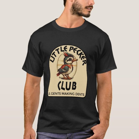 kleine pecker club lange mouw T Shirt (Voorkant)