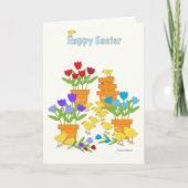 Kleine Peeps Pasen Kaart (Voorkant)