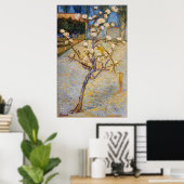 Kleine peerboom in Blossom, Vincent Van Gogh Poster (Thuiskantoor)