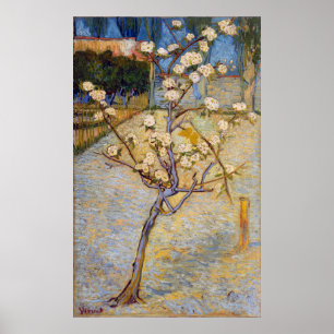 Kleine peerboom in Blossom, Vincent Van Gogh Poster