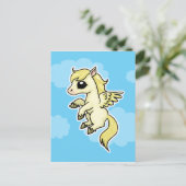 Kleine Pegasus Briefkaart (Staand voorkant)