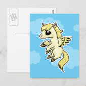 Kleine Pegasus Briefkaart (Voorkant / Achterkant)
