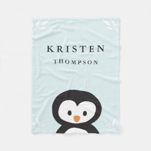 Kleine Penguin Fleece Blanket Deken