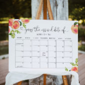 Kleine peren Raad de datum kalender Poster