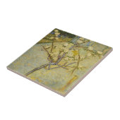 Kleine perenboom in bloesems tegel tegeltje (Zijkant)