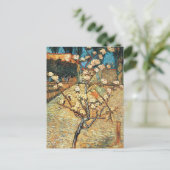 Kleine perenboom in Bloom door Vincent van Gogh Briefkaart (Staand voorkant)