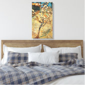 Kleine perenboom in Bloom door Vincent van Gogh Canvas Afdruk (Insitu (Slaapkamer))