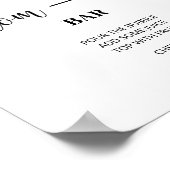 Kleine perzik \ Mam-osa bar Poster (Hoek)