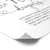 Kleine perzikluipluiers poster (Hoek)