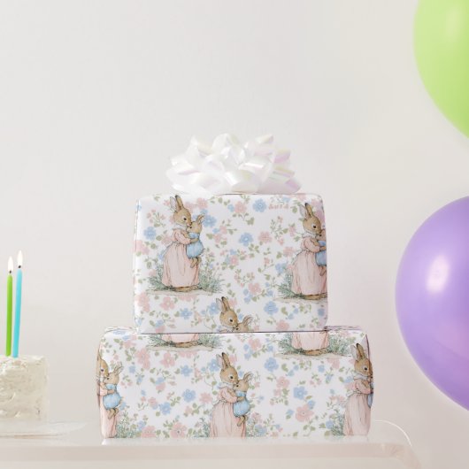 Kleine Peter Konijn en mama Cadeaupapier (Feestgeschenken)
