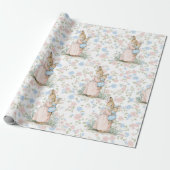 Kleine Peter Konijn en mama Cadeaupapier (Uitgerold)