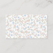 Kleine Peter Konijn en Mama Luier Raffle Informatiekaartje (Achterkant)