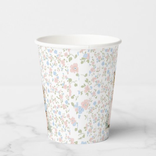 Kleine Peter Konijn en mama Papieren Bekers (Rechts)